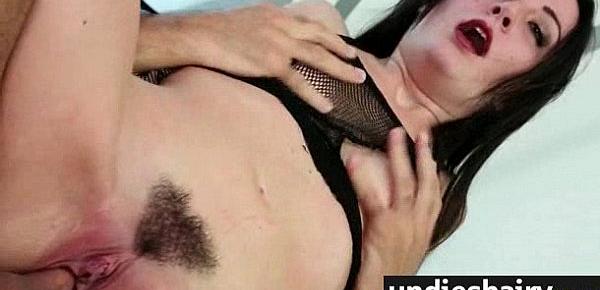  Undie fetish hairy twat fucked hard 25